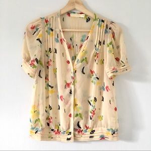 UO Pins and Needles Sheer Blouse